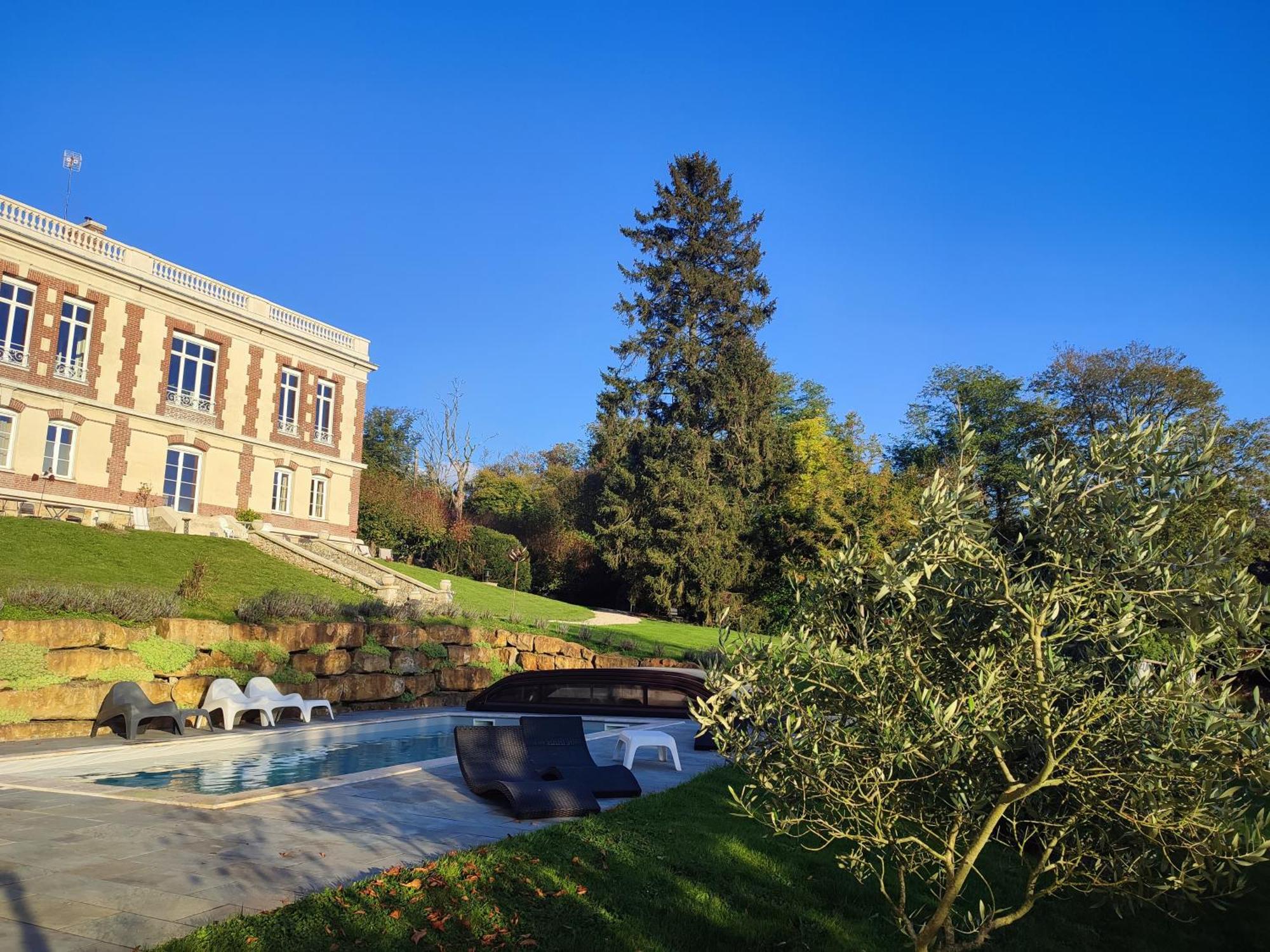 Demeure De La Garenne Bed and Breakfast Montmirail  Buitenkant foto