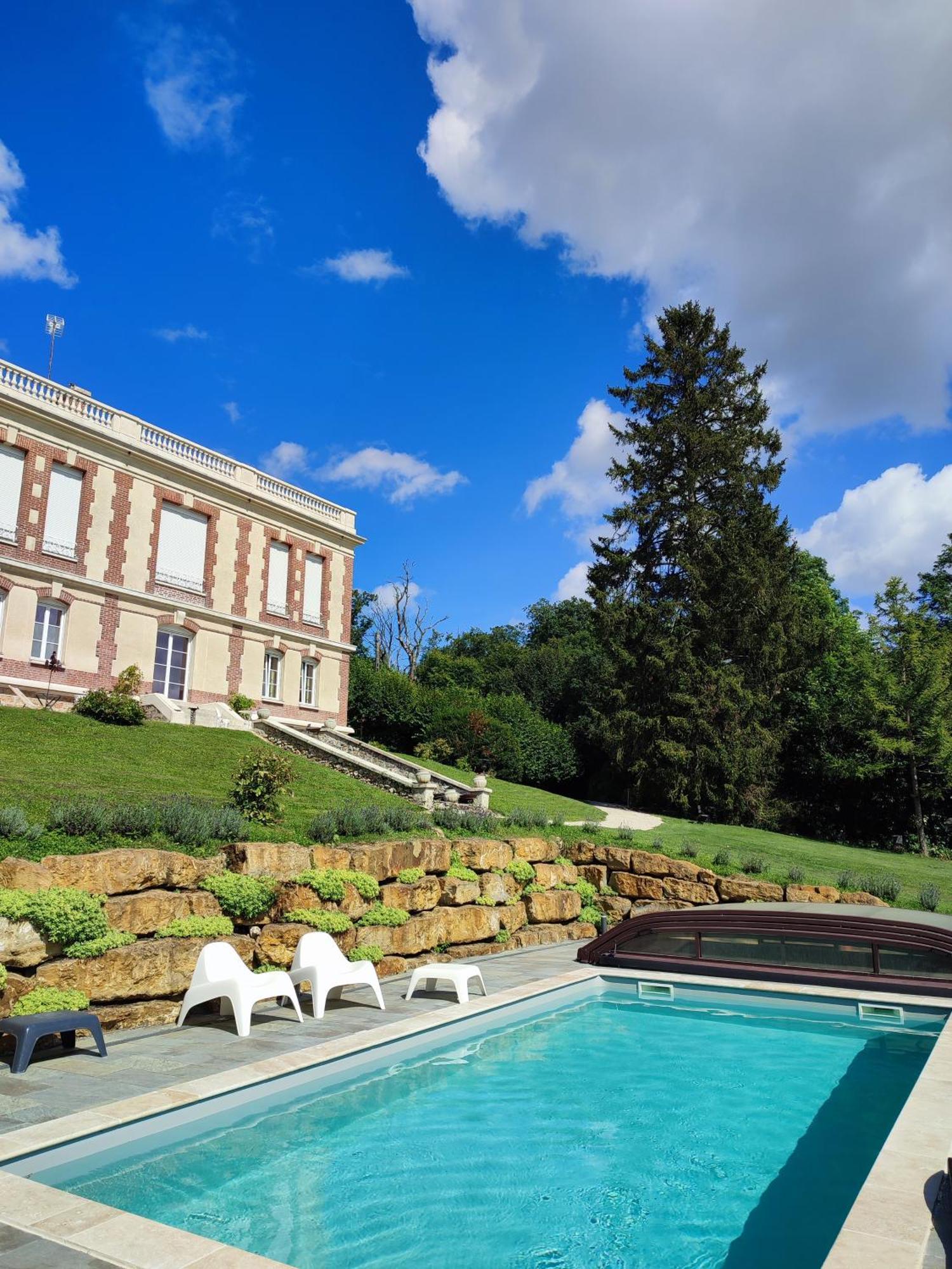 Demeure De La Garenne Bed and Breakfast Montmirail  Buitenkant foto